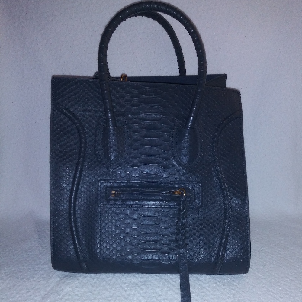 Celine Python Phantom Bag